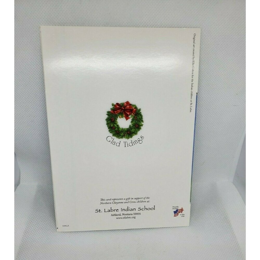 St. Labre Indian School O Holy Night Greeting Card | Native American Charity - Picture 2 of 11